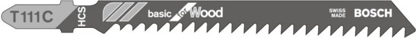 Stichsägeblätter für weiches Holz, gerader, grober Schnitt