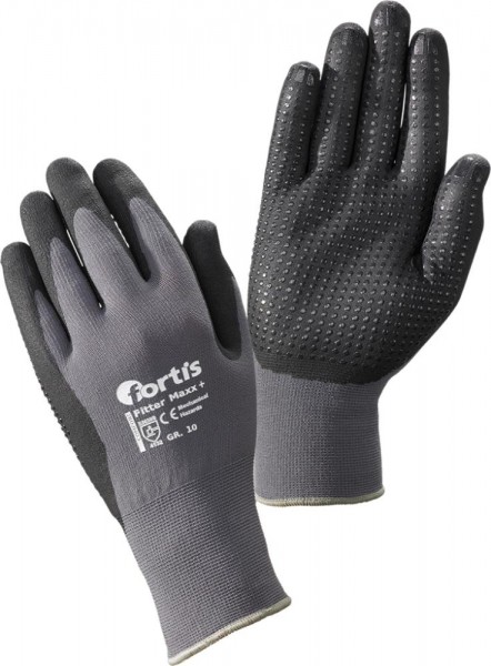 Nitril-Strick-Handschuh mit Nitril-Polyurethan-Beschichtung