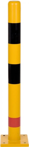 Rammschutzpoller Kunststoff gelb/schwarz