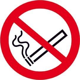 Rauchen verboten, EverGlow® langnachleuchtend