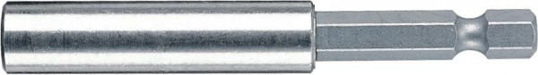 Bithalter mit 1/4&quot; 6-kant-Schaft, Edelstahlhülse, Gesamtlänge 75 mm, Wera