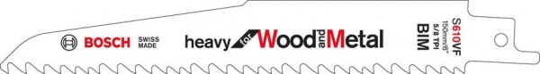 Säbelsägeblatt für Holz mit Metall, gerader, grober Schnitt, Bosch