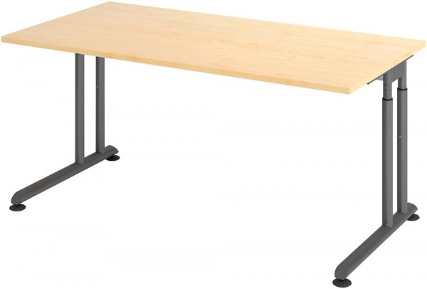 Schreibtisch C-Fuß 1600x800 mm