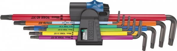 Winkelschraubendrehersatzlang Multicolour TX-HF 9-teilig Wera