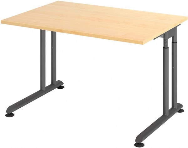 Schreibtisch C-Fuß 1200x800 mm