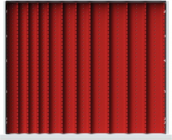 Muldenplatten für Schublade Breite 650/1380 mm