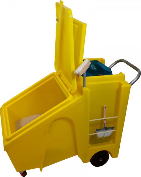 Granulatwagen für Schadstoff-Sammelstation